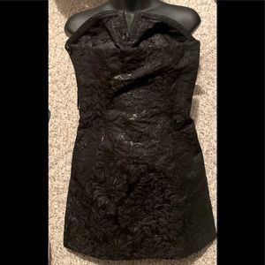 Free People Black Cocktail Dress(Missing Belt)